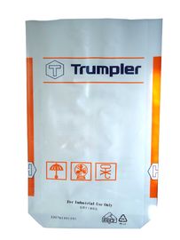 PE valve bags with open top & M gusset
