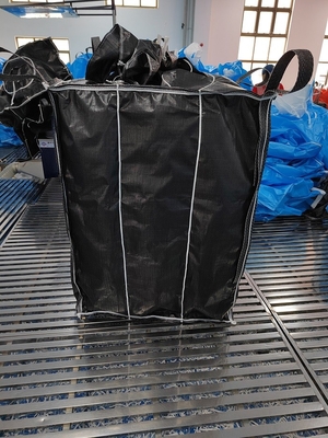 Label PE / PP Liner Material Big Bag Sack With 4/2/1 Lifting Loops