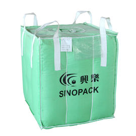500KG  Groundable Jumbo Ventilated Bulk Bags Open Top Anti Static
