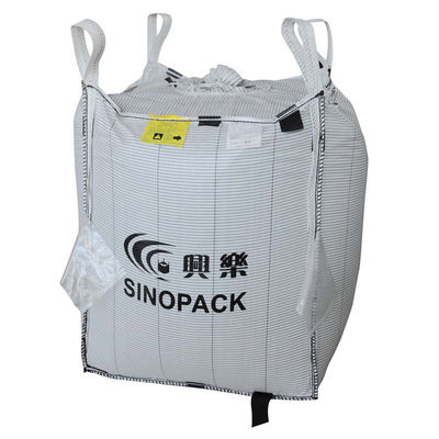 ซื้อ เคลือบ 1100lbs Anti Static Fibc ถุงใหญ่นำไฟฟ้า online manufacture