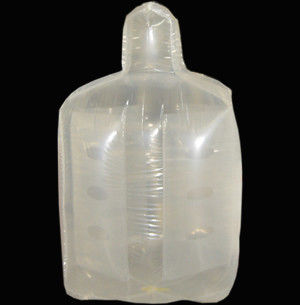 ซื้อ ถุง PE ชัดเจนกับครีบและเย็บเอกสารแนบใบรับรอง SGS / CPTC online manufacture