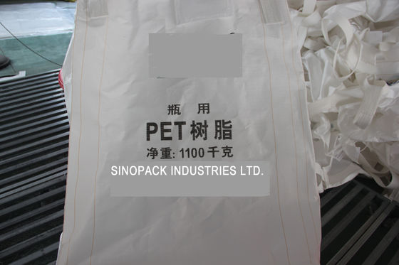 ซื้อ Polypropylene Circular / Tubular Big Bag FIBC สำหรับบรรจุเม็ดพลาสติก PET online manufacture