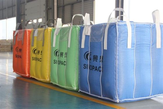 ซื้อ สารเคมีผงทำให้งงงัน FIBC ภาชนะบรรจุที่มีความยืดหยุ่นระดับกลางของ PP ทอ online manufacture