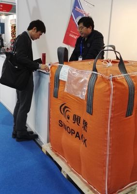 ซื้อ กลุ่มปูนซีเมนต์ผสมทรายป้องกันไฟฟ้าสถิตย์ PP ทอถุงใหญ่ 4 ห่วงมุมกากบาท online manufacture