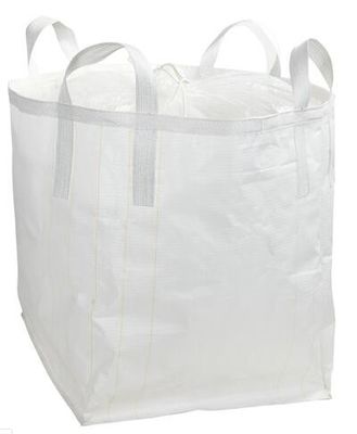 ซื้อ เปิดถุงจัมโบ้สีขาวด้านบนพร้อมขอบด้านบนสำหรับบรรจุสินค้าเกษตร online manufacture