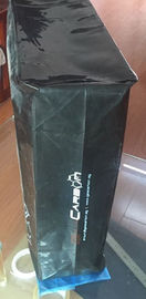 Black Plastic Valve Bags With Printing And Anti - Slip For Packing Carbon Black