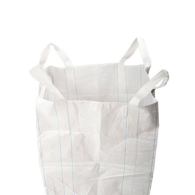 ซื้อ ถุงขนาดใหญ่พิเศษ FIBC Big Bag พร้อมปากกรอกแบบ Duffle Top, เย็บตะเข็บโซ่คู่ และสีขาว เพื่อการขนส่งสินค้าจำนวนมากอย่างปลอดภัย online manufacture