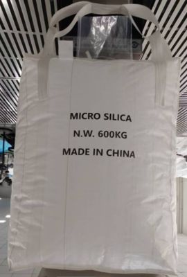 ถุงบิ๊กแบ็ก FIBC UN พร้อมการเย็บแบบโซ่คู่ ห่วงสีน้ำเงิน และสีขาว เพื่อการขนส่งที่ปลอดภัย