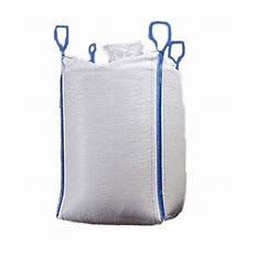 UN Big Bag with Duffle Top Spout ขนาด 1000 กิโลกรัม ลุปสีฟ้า